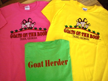 Goats On The Roof Childrens Shirts